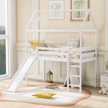 Girls white loft clearance bed